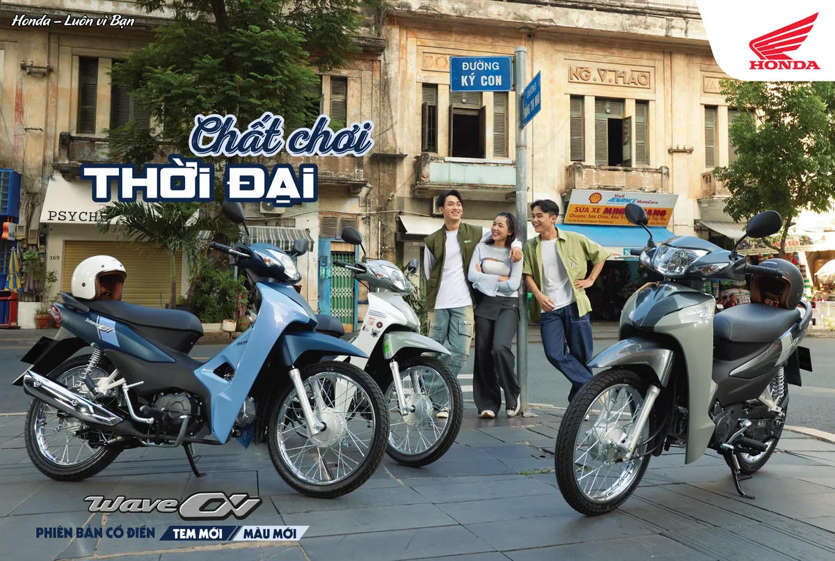 WAVE ALPHA 110cc (Ra mắt Tháng 07/2024)